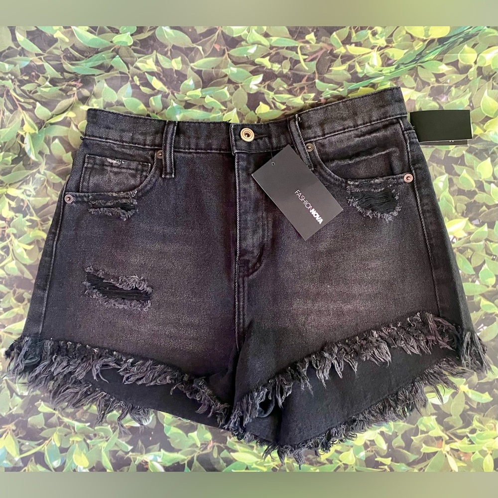 Fashion Nova High Denim Shorts